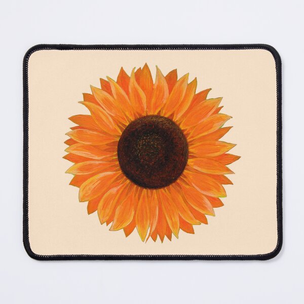 Item preview, Painted sunflower designed and sold by helengarvey.