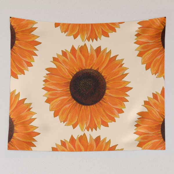Item preview, Painted sunflower designed and sold by helengarvey.