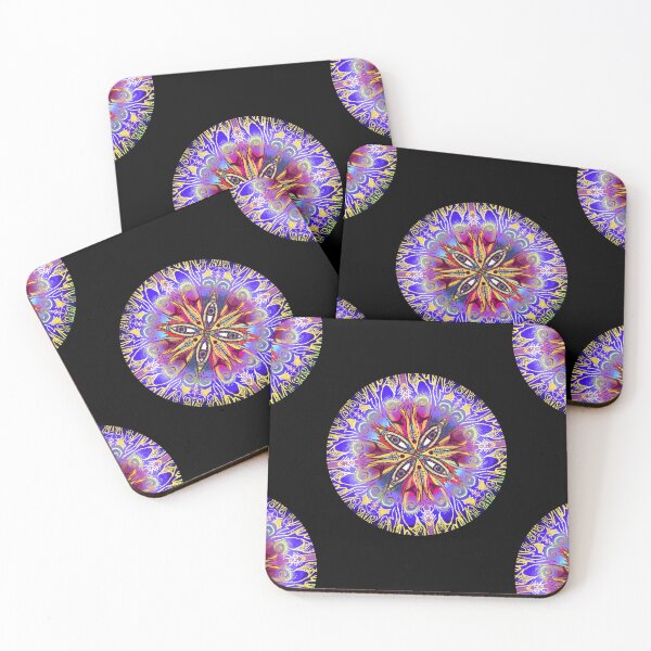 Item preview, Colorful Eyes Mandala Drawing designed and sold by DesignMoStudio.