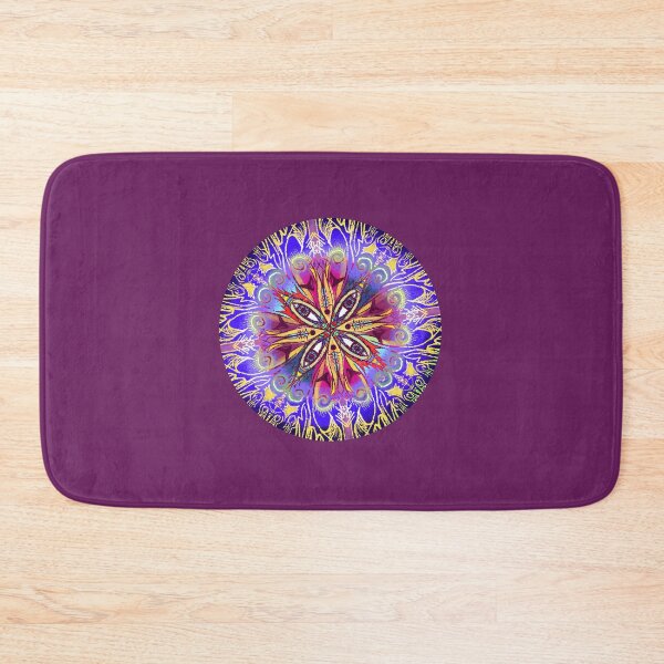 Item preview, Colorful Eyes Mandala Drawing designed and sold by DesignMoStudio.