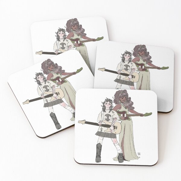 Item preview, Guitar Girls designed and sold by DotsOfYellow.