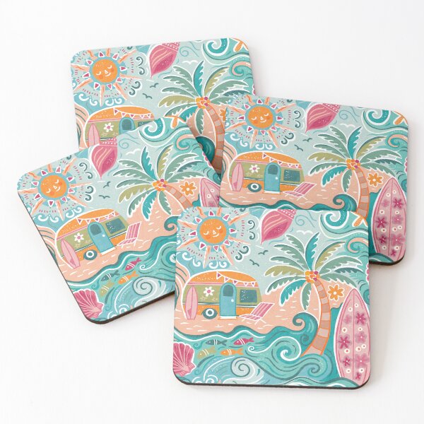 Item preview, Surf Camp beach designed and sold by creativinchi.
