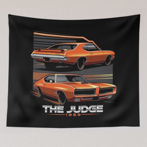 Item preview, 1969 Pontiac GTO Judge Dual View Muscle Car Graphic Tee designed and sold by TheArtOfCar.
