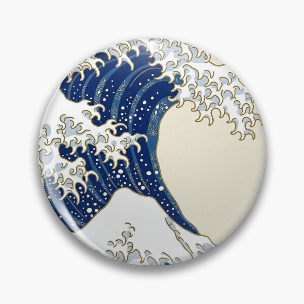 Item preview, Golden Great Wave  designed and sold by Teus Art Co..