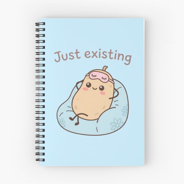 Item preview, Funny Cute Animal Meme – “ Just existing ”  designed and sold by Ace01st.