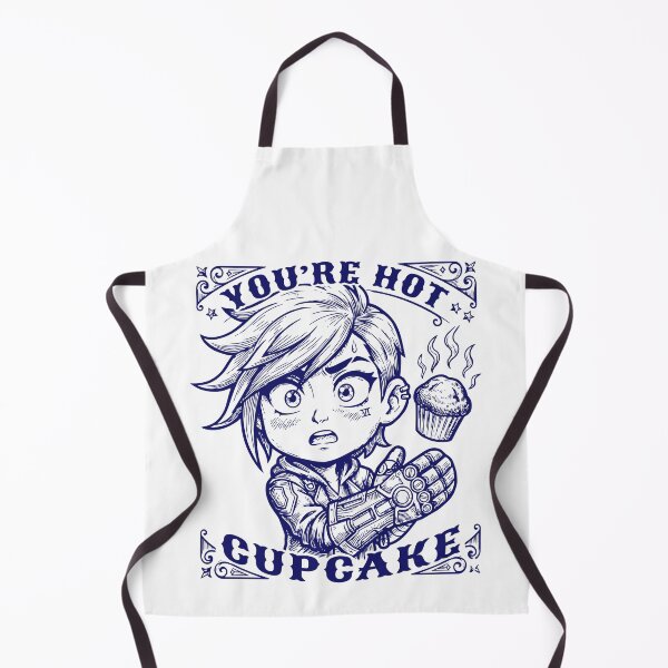 Item preview, Vi chibi vintage art design - you're hot cupcake -arcane designed and sold by Brudy-R.