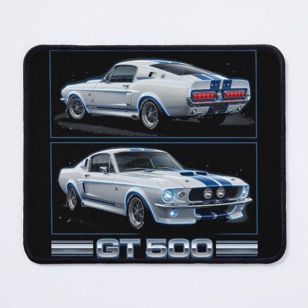 Item preview, 1967 Shelby GT500 Dual View Fastback Graphic Tee designed and sold by TheArtOfCar.