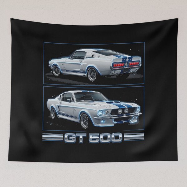 Item preview, 1967 Shelby GT500 Dual View Fastback Graphic Tee designed and sold by TheArtOfCar.