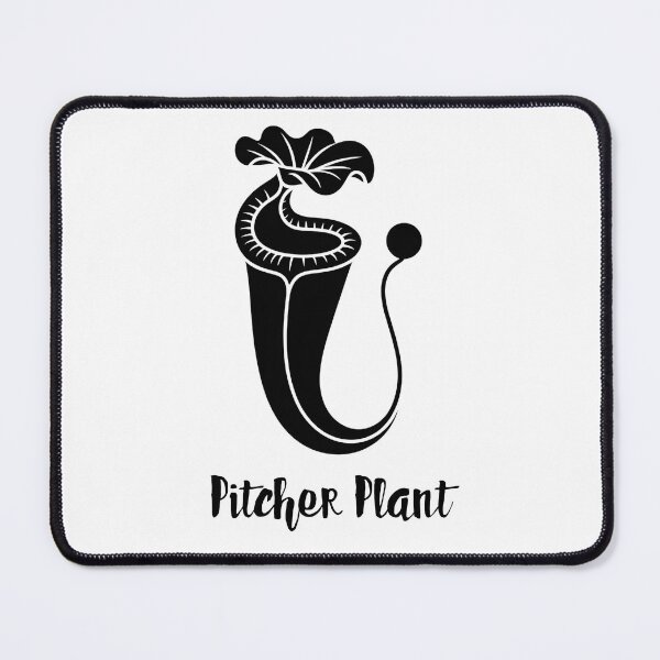 Item preview, Minimalist Pitcher Plant Silhouette – Carnivorous Botanical Line Art designed and sold by ArcticFoxStudio.