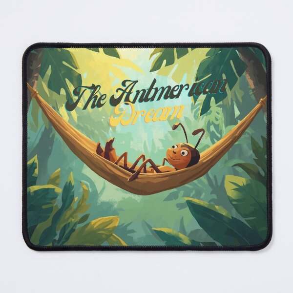 Item preview, The American Dream ANTmerican dream An ant on a hammock designed and sold by Ant Category.