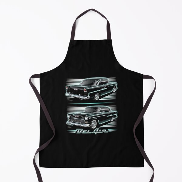 Item preview, 1955 Chevrolet Bel Air Dual View Classic Car Graphic Tee designed and sold by TheArtOfCar.