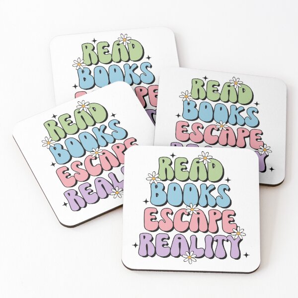 Item preview, Read books escape reality designed and sold by stellacreates.