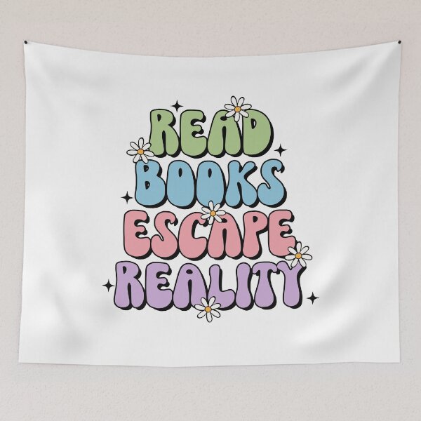 Item preview, Read books escape reality designed and sold by stellacreates.