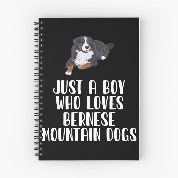 Item preview, Just A Boy Who Loves Bernese Mountain Dogs  designed and sold by CosmoKitsch.