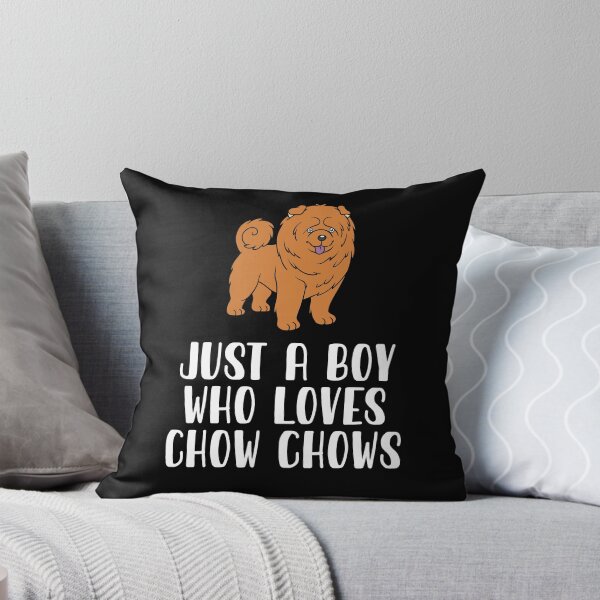 Item preview, Just A Boy Who Loves Chow Chows designed and sold by CosmoKitsch.