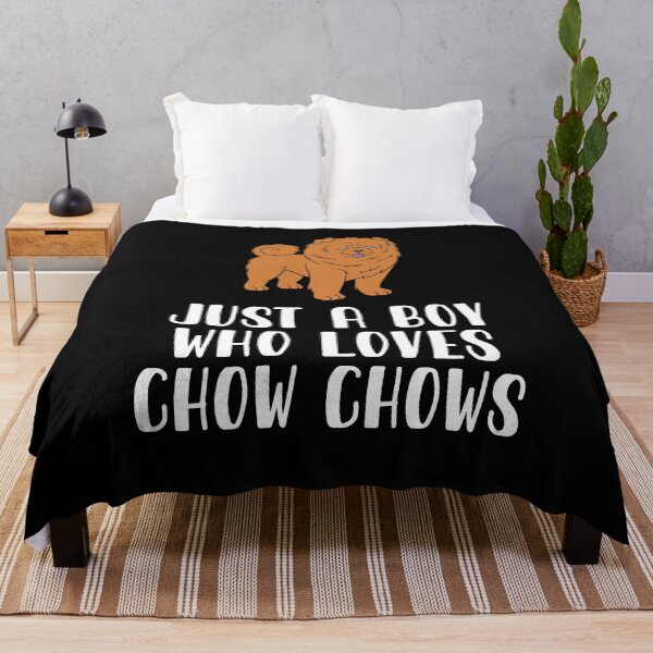 Item preview, Just A Boy Who Loves Chow Chows designed and sold by CosmoKitsch.