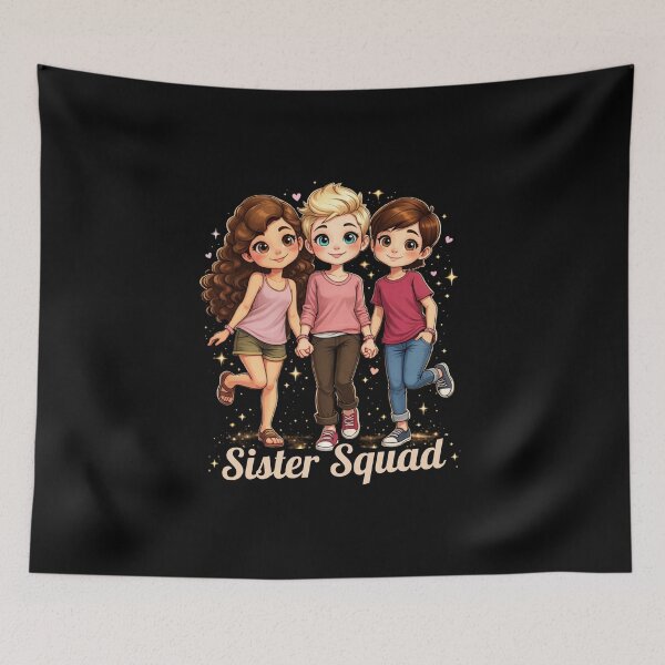 Item preview, Sister Squad – Cute Sisters Gift designed and sold by Silaris Designs.