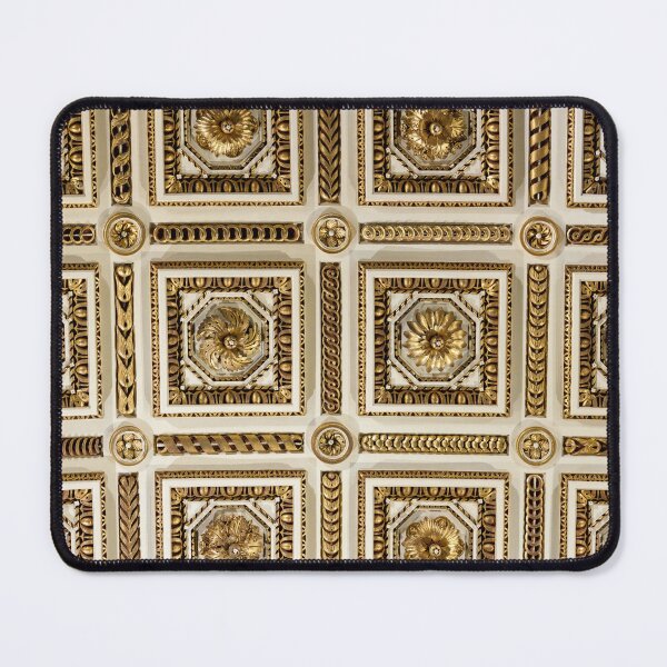Item preview, Renaissance Gold Rosette Ceiling Pattern designed and sold by agathamourao.
