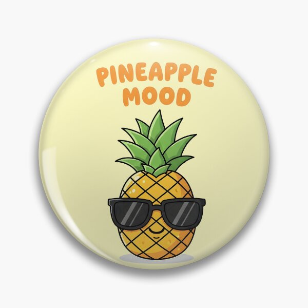 Item preview, Pineapple Mood – Cool Tropical Summer Design designed and sold by Sea Gem.
