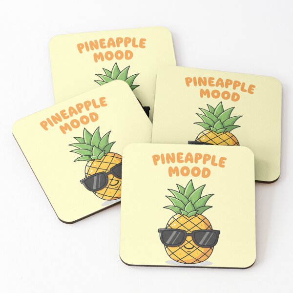 Item preview, Pineapple Mood – Cool Tropical Summer Design designed and sold by Sea Gem.