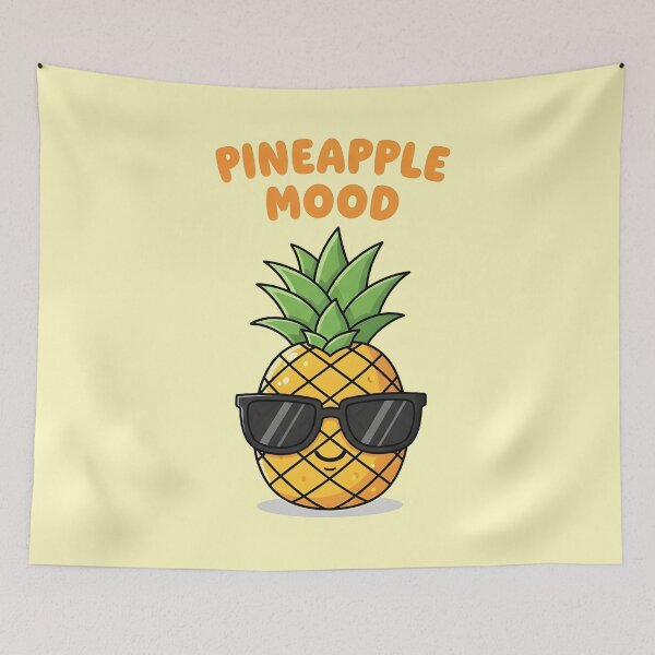 Item preview, Pineapple Mood – Cool Tropical Summer Design designed and sold by Sea Gem.