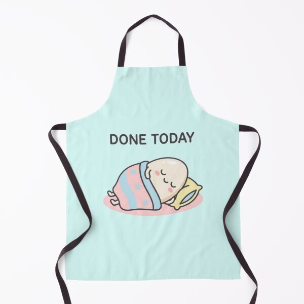 Item preview, Funny Cute Animal Meme – “ Done Today ” kawaii designed and sold by Ace01st.