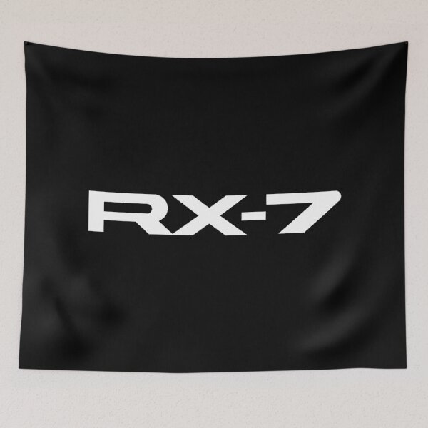 Item preview, Mazda RX-7 Retro JDM Script Emblem Graphic Tee designed and sold by TheArtOfCar.