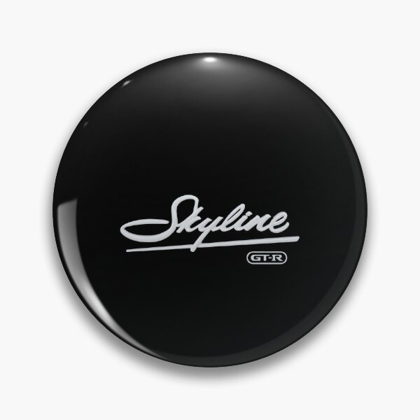 Item preview, Nissan Skyline GT-R Script Emblem JDM Tee designed and sold by TheArtOfCar.