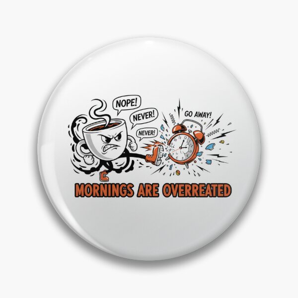 Item preview, Sarcastic Coffee Club – Funny Anti Morning Coffee Lover Designs designed and sold by Dinaelsherkawy.