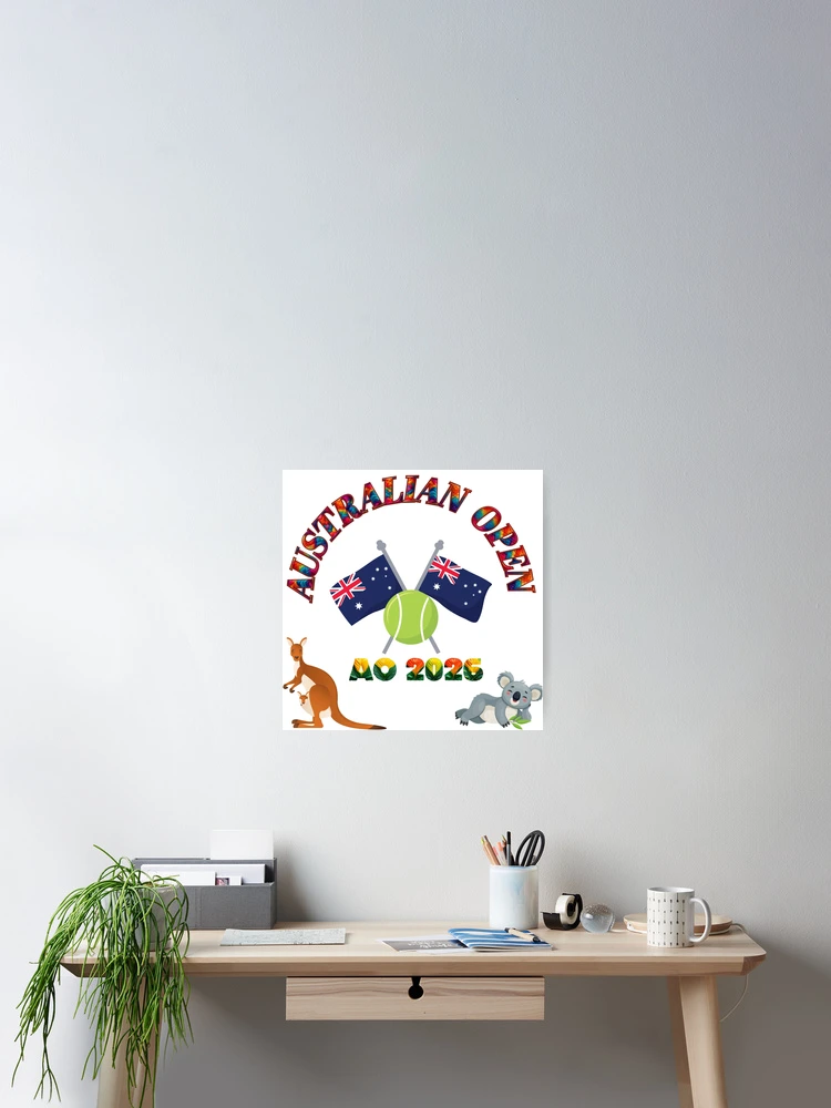Thumbnail 2 of 3, Poster, Australian Open designed and sold by Rvdesign18.