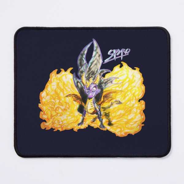 Item preview, Spyro the Dragon custom simplistic marker sketch design designed and sold by T40K40.