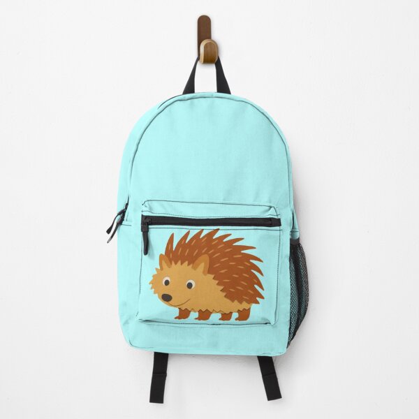 Item preview, Hedgehog, Adorable Animals Series, Kids Paper Collage Illustration designed and sold by SWSandraWechner.