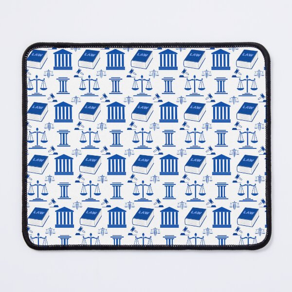 Item preview, Blue Law Aesthetic Pattern Journal Gift for Students, Lawyer Pattern Phone Case Gift for Legal Professionals, Blue Legal Pattern Blanket Gift for Lawyers and Graduates designed and sold by VivaFy.