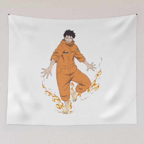 Item preview, shinra kusakabe designed and sold by CultKinitoUwU.