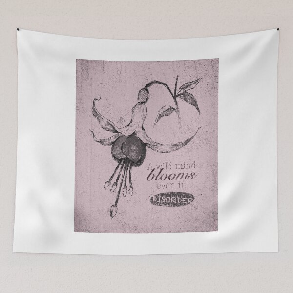 Item preview, BLOOMING DISORDER ROSE POSTER designed and sold by melyverso.