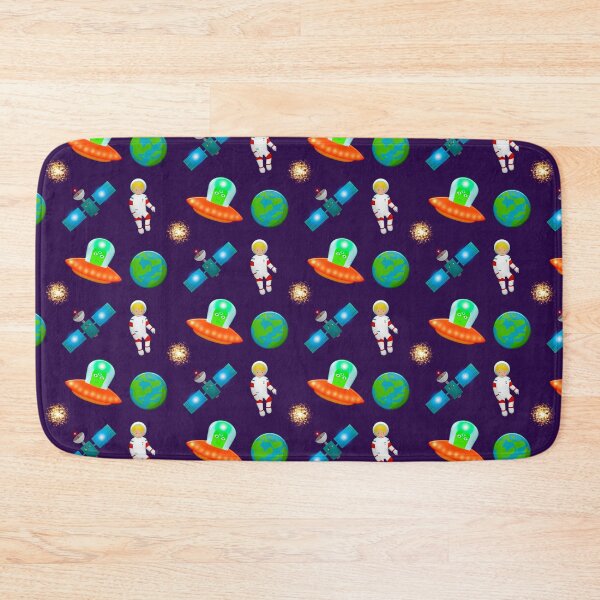 Item preview, Cute Artemis II Space Adventure - 3D Astronaut, Earth & Friendly UFO Art designed and sold by Yasmine Mohammed.