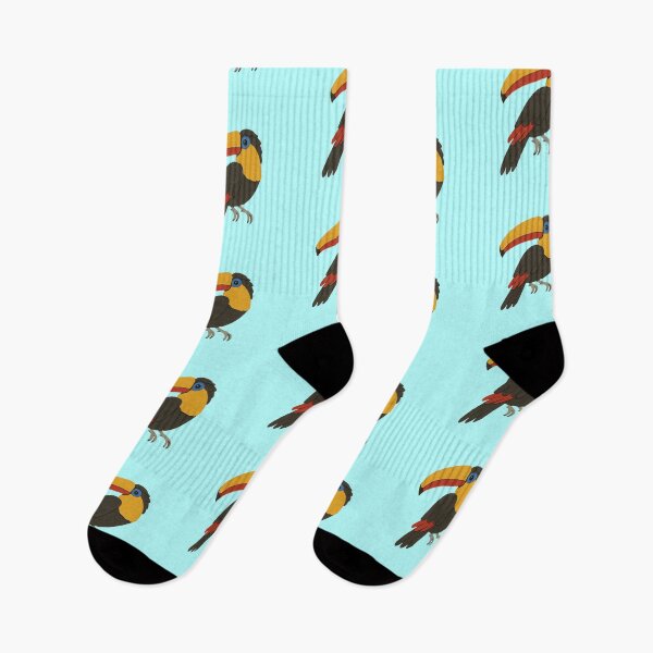 Item preview, Tucan, Adorable Animals Series Minimalist Illustration, Kids Paper Collage designed and sold by SWSandraWechner.