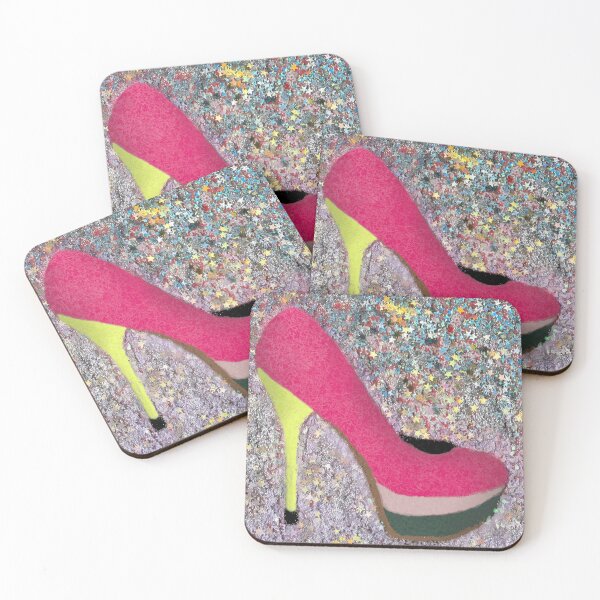 Item preview, high heels designed and sold by ShePaintsMusic.