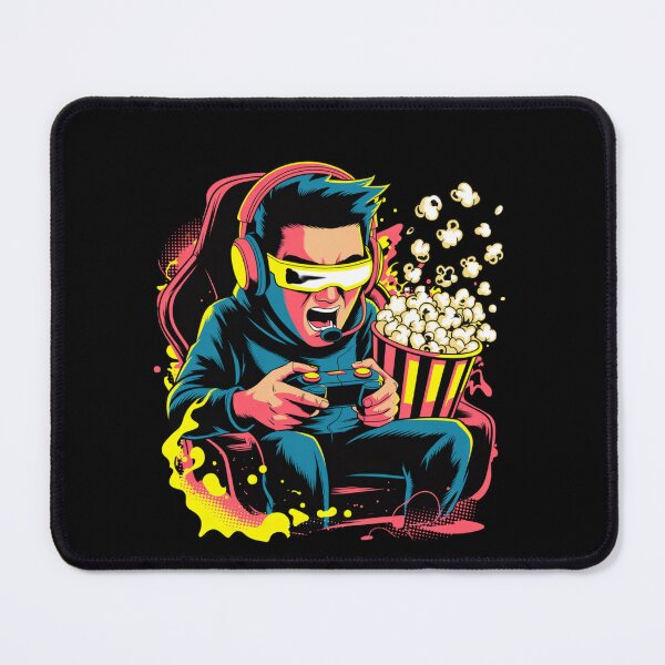 Item preview, Popcorn Gamer — Snack Hard, Play Harder V13 designed and sold by DarylWelsh2024.