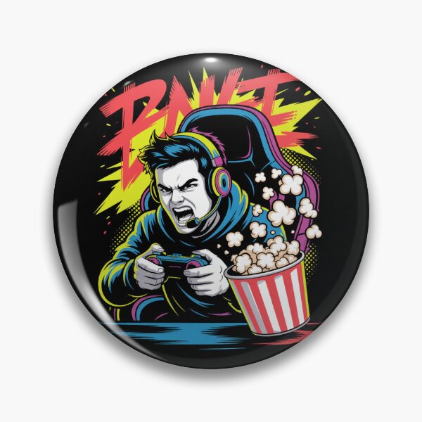 Item preview, Popcorn Gamer — Snack Hard, Play Harder V14 designed and sold by DarylWelsh2024.