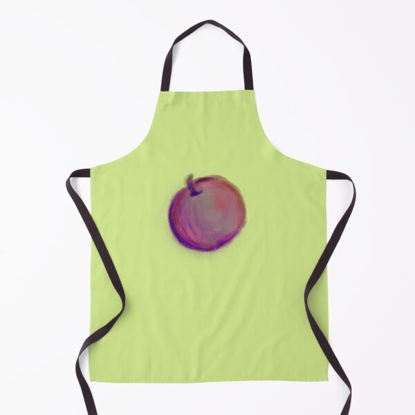 Item preview, Purple Apple Watercolor Painting designed and sold by DesignMoStudio.