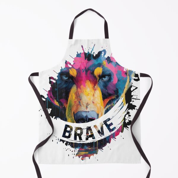 Item preview, Be Brave - Colorful Bold Bear - Affirmative designed and sold by LAJdesigns.