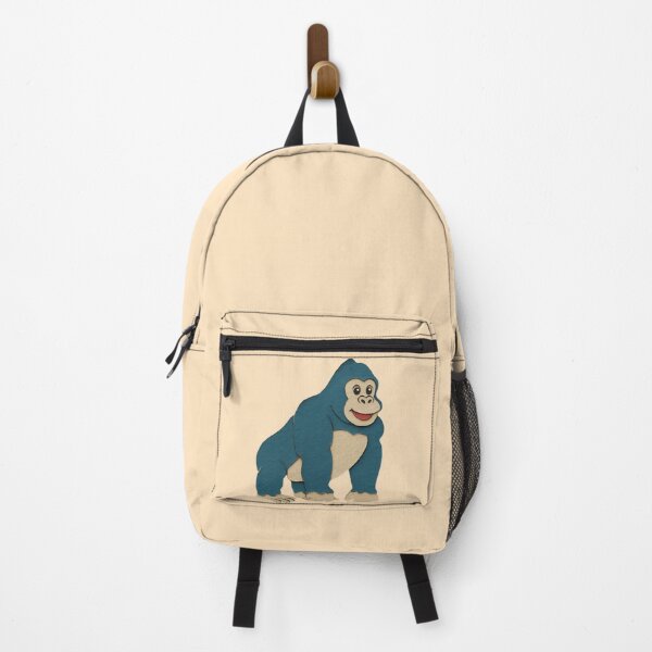 Item preview, Gorilla, Adorable Animals Series Minimalist Illustration, Kids Paper Collage designed and sold by SWSandraWechner.