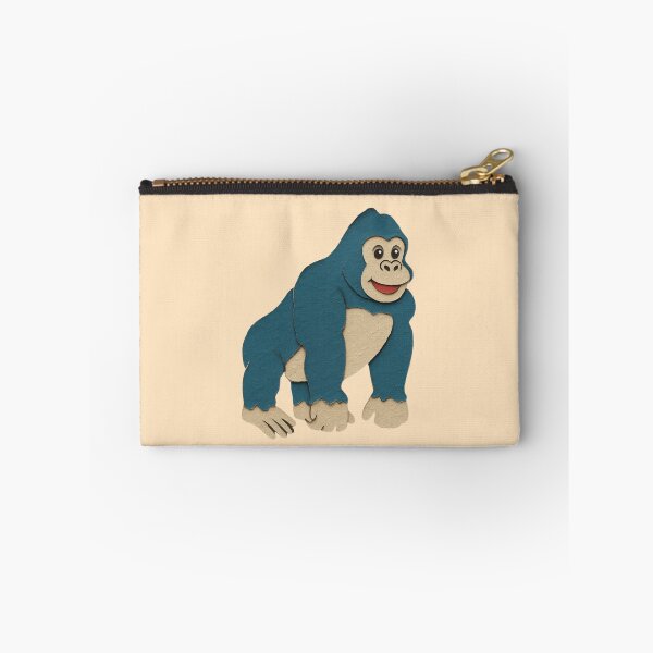 Item preview, Gorilla, Adorable Animals Series Minimalist Illustration, Kids Paper Collage designed and sold by SWSandraWechner.