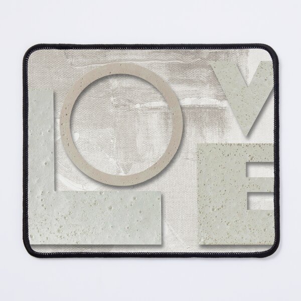 Item preview, Modern Love White And Gray Romantic Art designed and sold by Sharon Cummings Art.