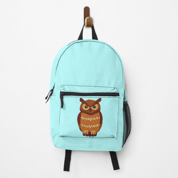 Item preview, Owl, Adorable Animals Series, Minimalist Illustration, Kids Paper Collage designed and sold by SWSandraWechner.