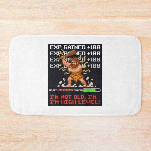 Item preview, Pixel Caveman Warrior – Retro 8 Bit Prehistoric Video Game Character designed and sold by PunkVerseStudio.