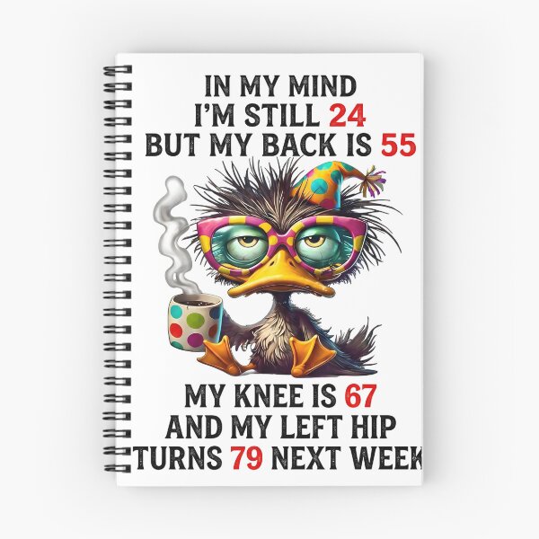 Item preview, In My Mind I'm Still 24 But My Back Is 55 My Knee Is 67 And My Left Hip Turns 79 Next Week designed and sold by VGAfanatic.