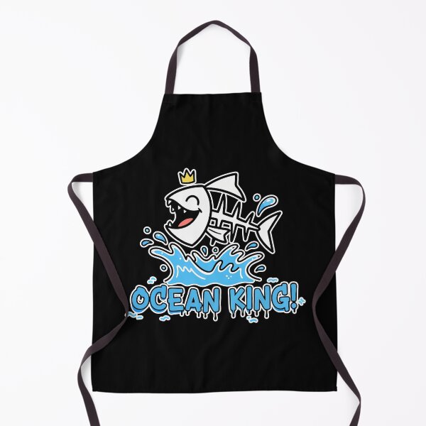 Item preview, Ocean King Funny Fish Skeleton Cartoon designed and sold by Taridesign.