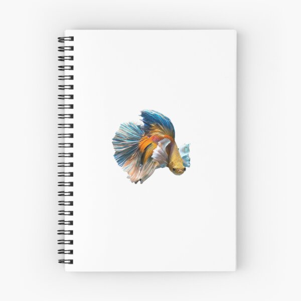 Item preview, Blue Orange Betta Fish Pretty designed and sold by cassbag.